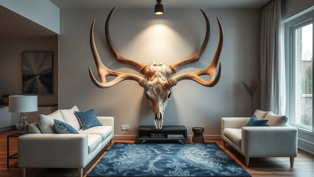 Dream symbol: stag skull: scenarios: Dream of a stag skull in your house
