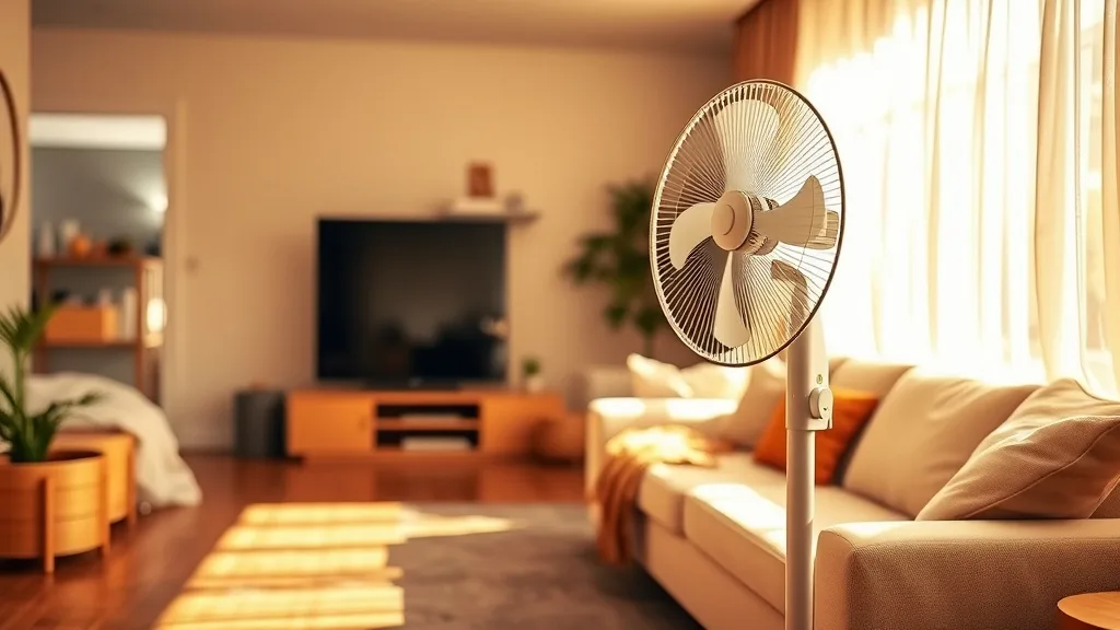 Dream symbol: standing fan: symbolism: Cooling and Comfort