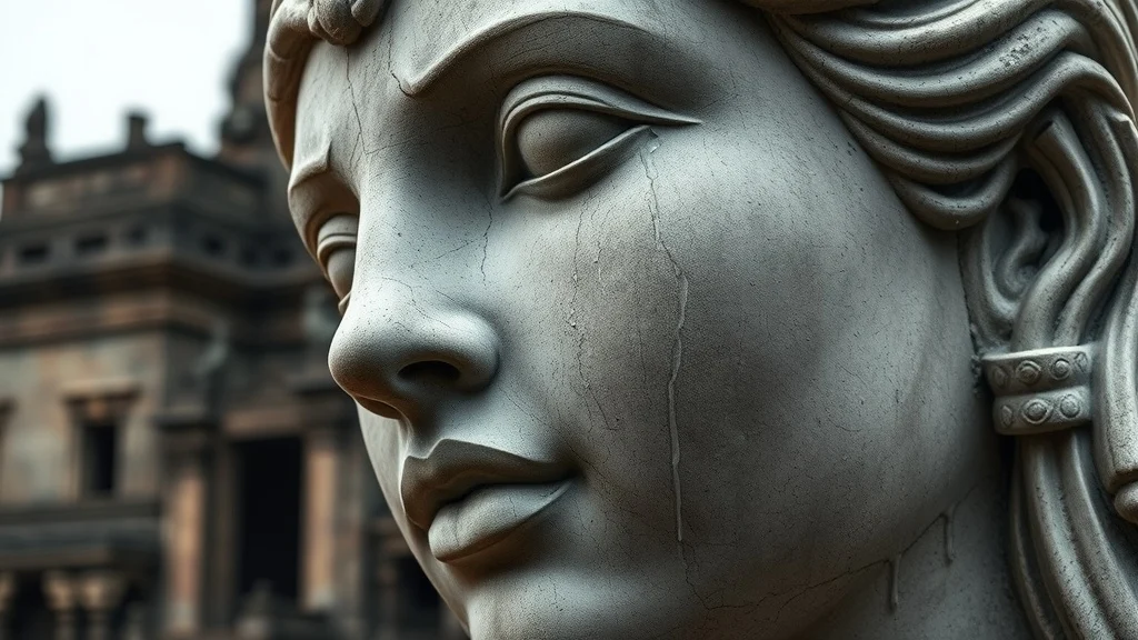 Dream symbol: statue face: scenarios: Dream of a Statue with a Crying Face
