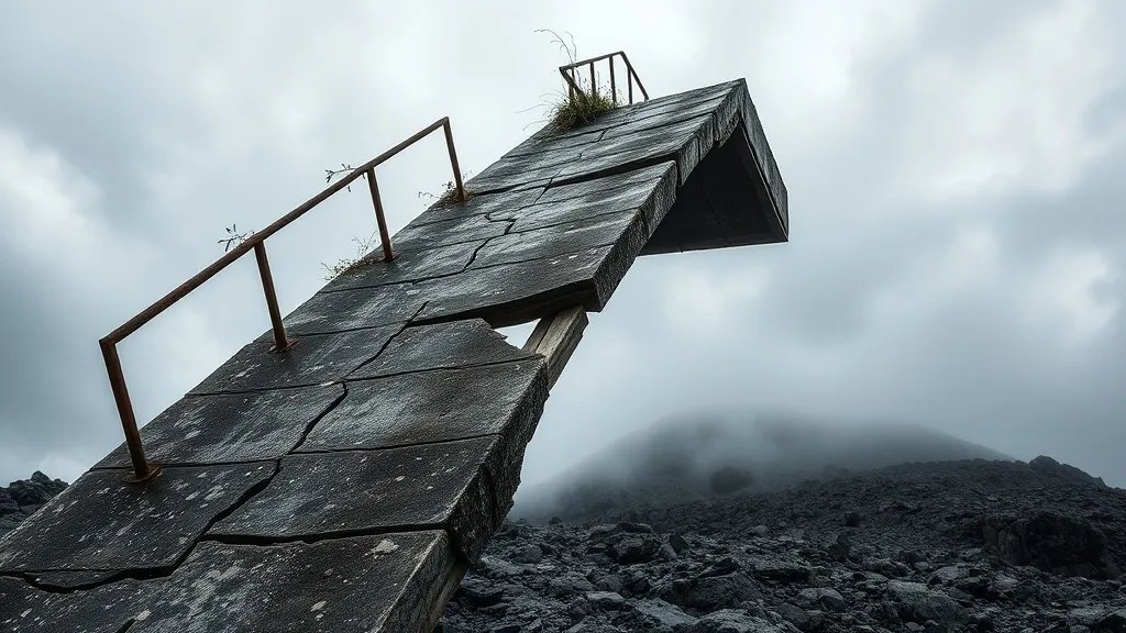 Dream symbol: steep ramp: scenarios: Dream of a Broken Steep Ramp