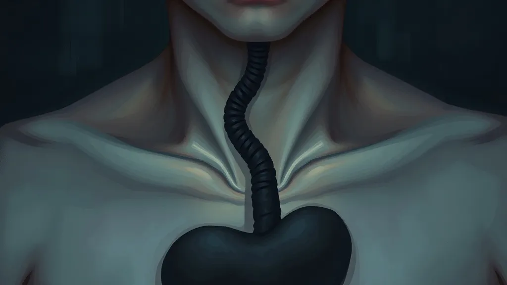 Dream symbol: stomach and esophagus: scenarios: Dream about difficulty swallowing