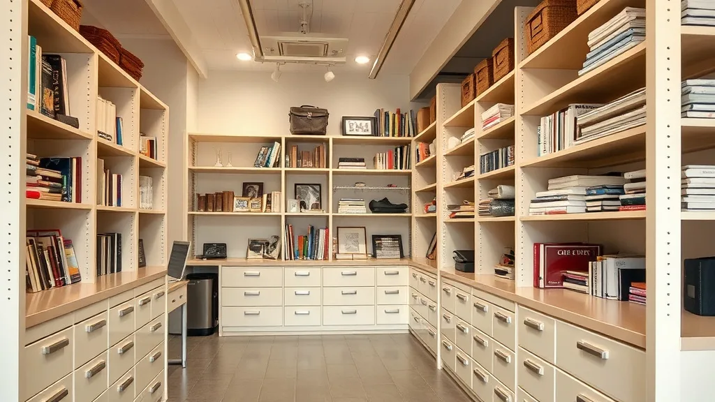 Dream symbol: storage area: scenarios: Dream about a storage area that is easy to access