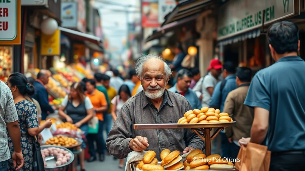 Dream symbol: street uncles: scenarios: Dream about street uncles selling food