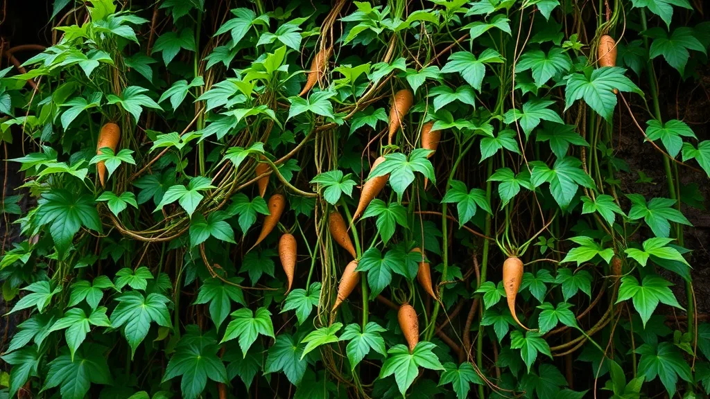Dream symbol: sweet potato vine: symbolism: Connection and Belonging