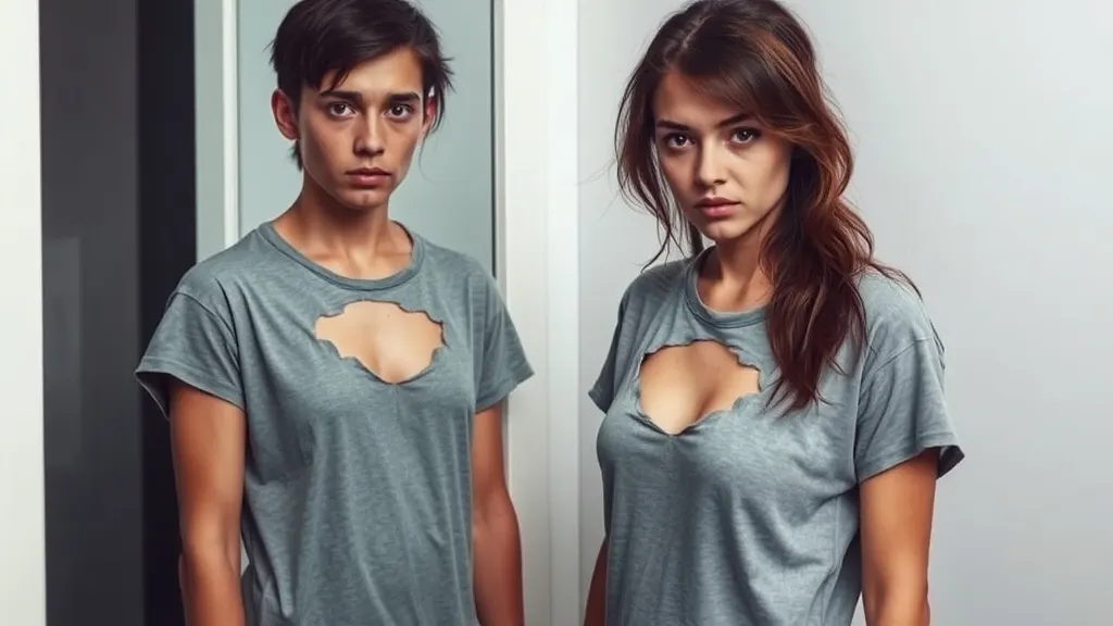 Dream symbol: t-shirt with holes: demographics: People Experiencing Vulnerability or Weakness