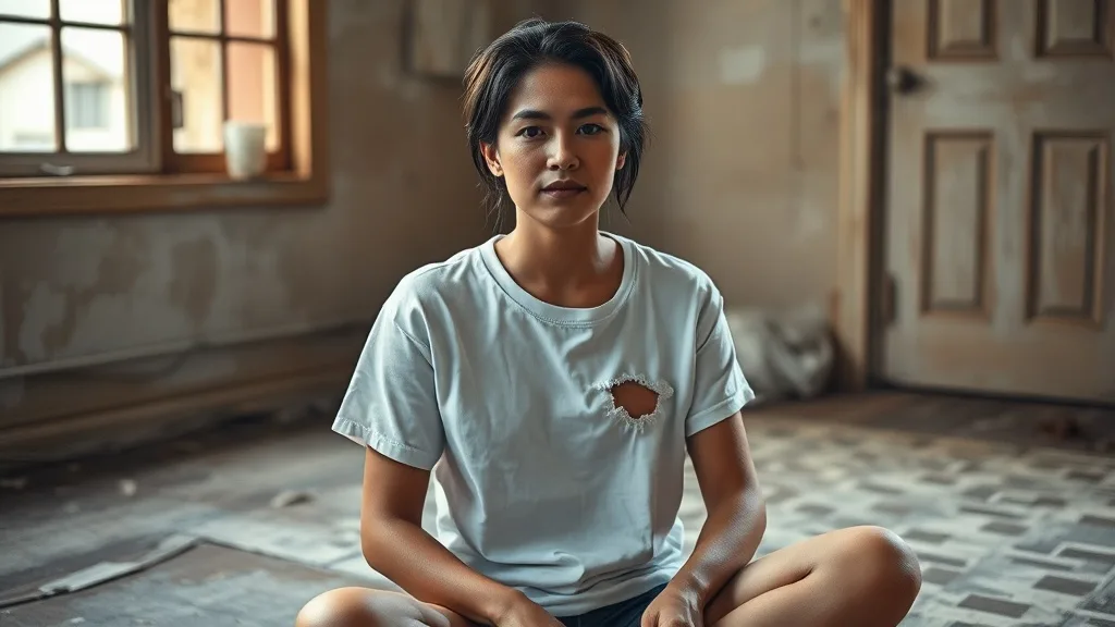 Dream symbol: t-shirt with holes: scenarios: Dream of patching up a t-shirt with holes
