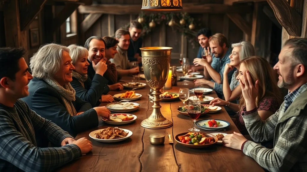 Dream symbol: table with known people: intro