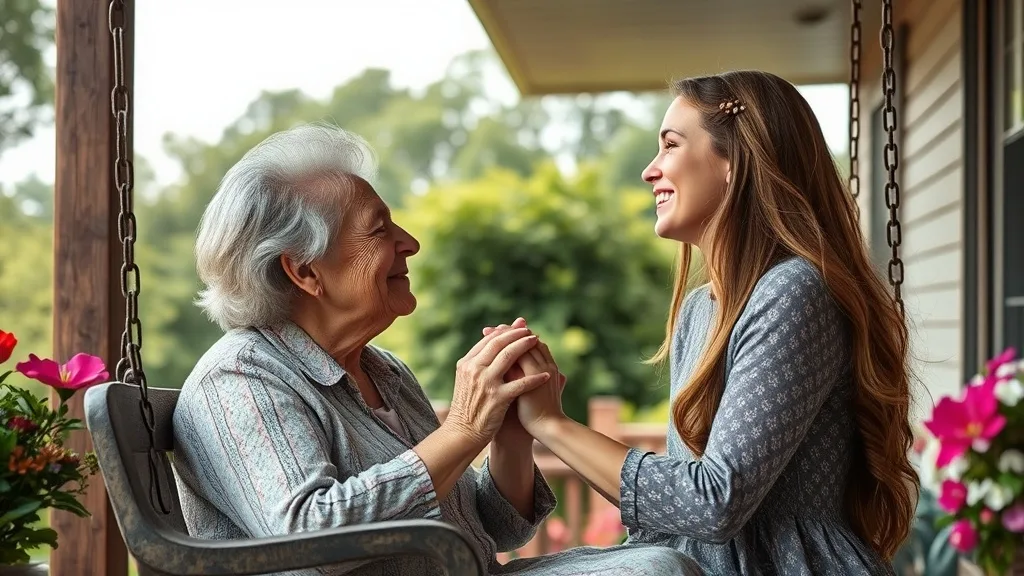 Dream symbol: talking to grandma: symbolism: Memories and Legacy