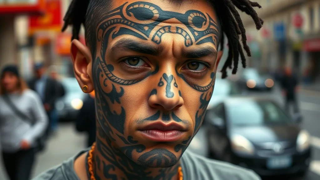 Dream symbol: tattooed face: symbolism: Conformity or Rebellion