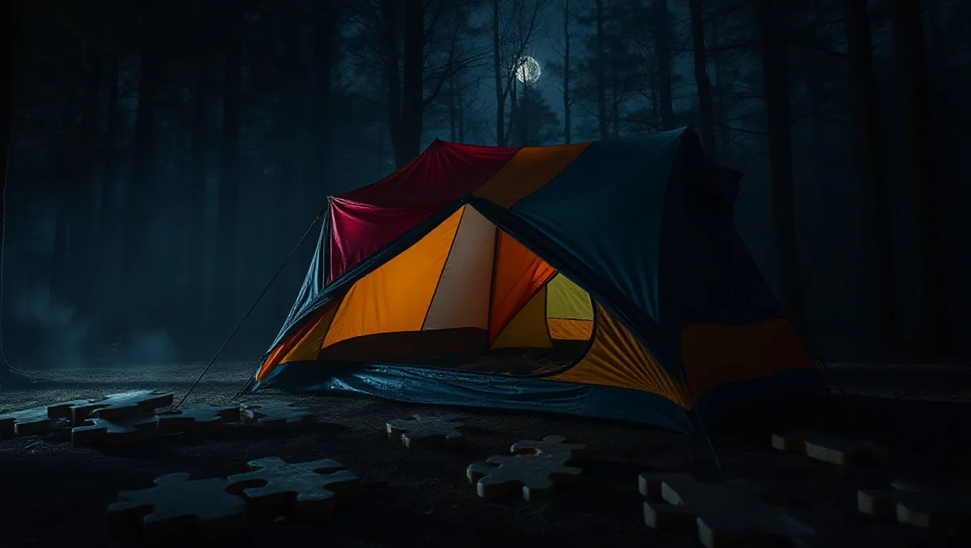 Dream symbol: tent puzzle: intro Dream symbol: tent puzzle: intro
