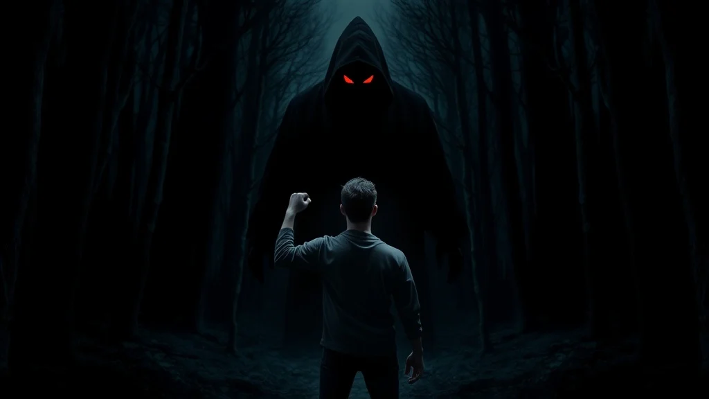 Dream symbol: threatening figure: scenarios: Dream of Overcoming a Threatening Figure