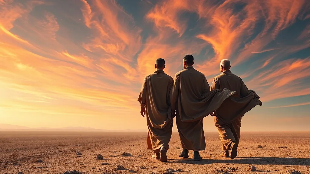Dream symbol: three men: scenarios: Dream of Three Men Travelling