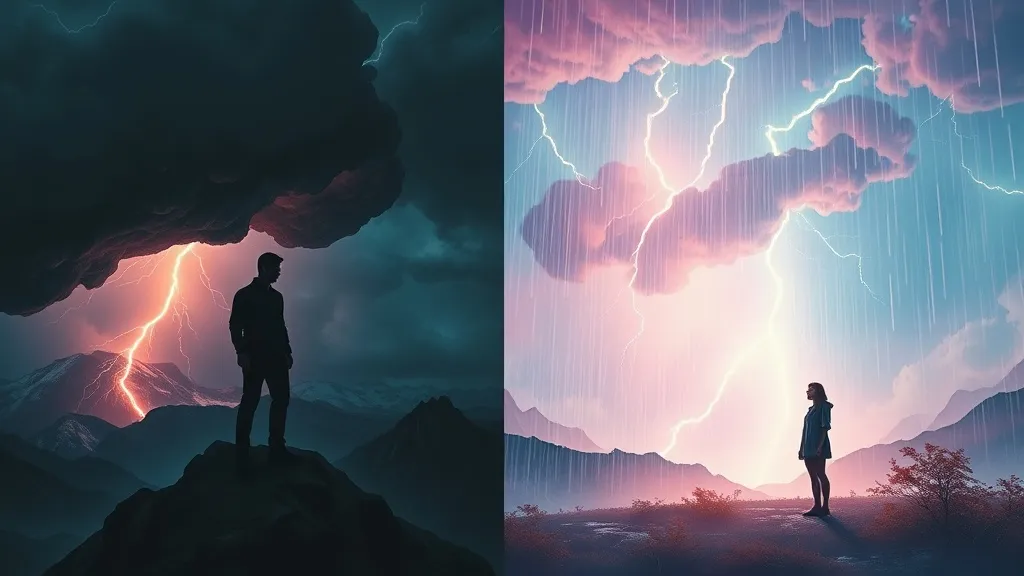 Dream symbol: thunder storms: demographics: Thunderstorms in Dreams: Men vs. Women