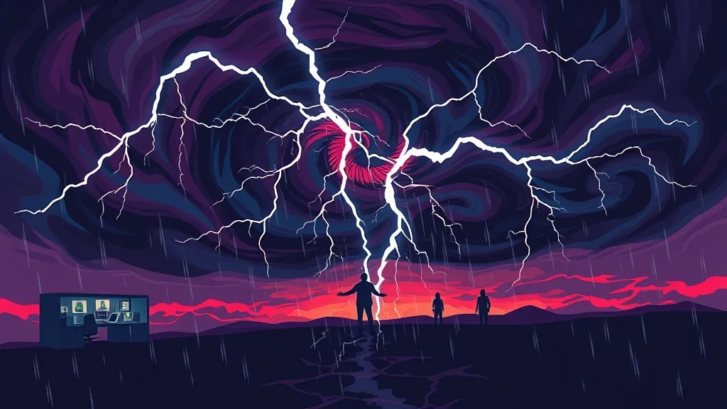 Dream symbol: thunder storms: symbolism: Chaos and Disruption in Life