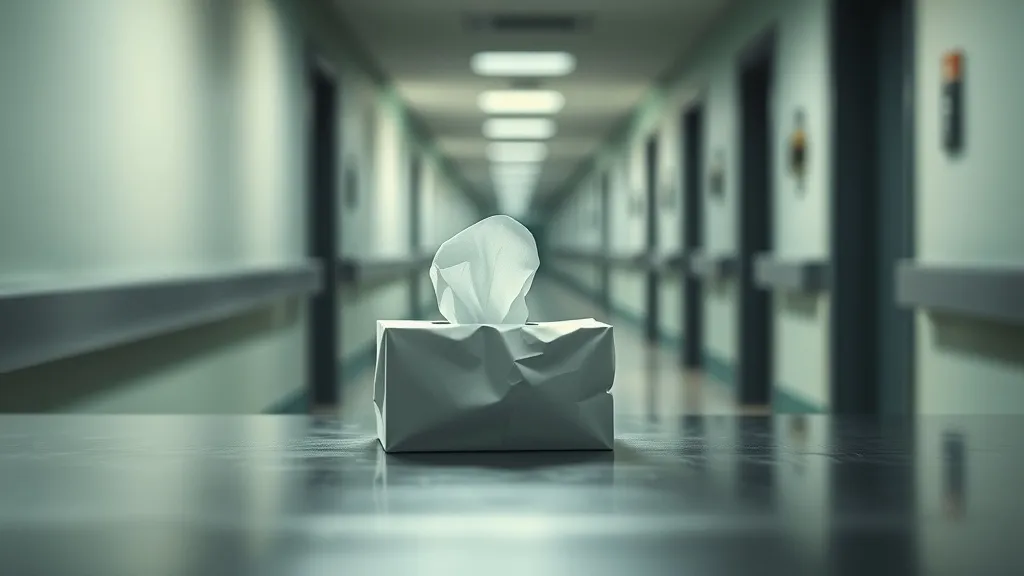 Dream symbol: tissue boxes: scenarios: Dream of a tissue box in a hospital