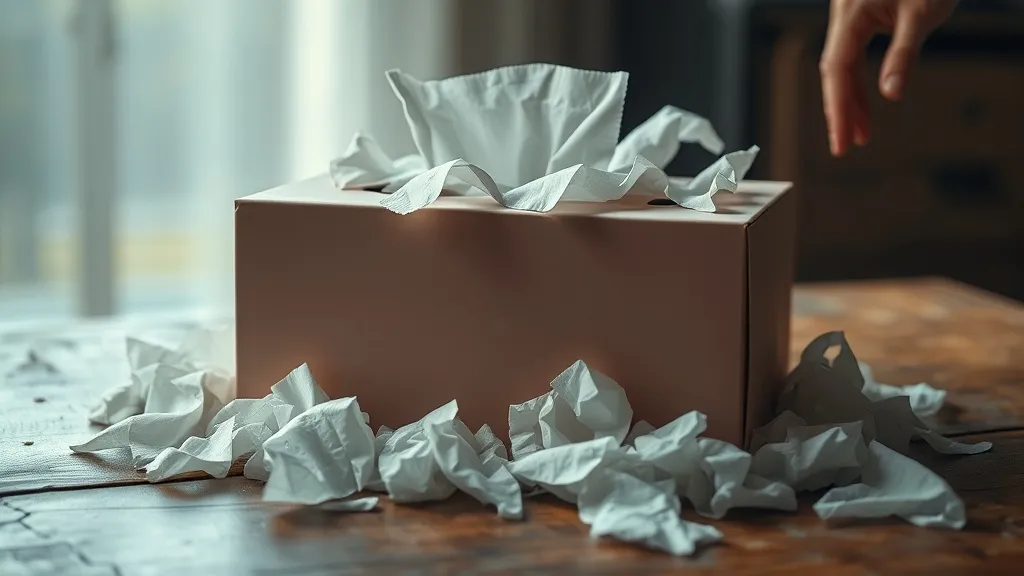 Dream symbol: tissue boxes: symbolism: Cleaning Up Emotional Messes