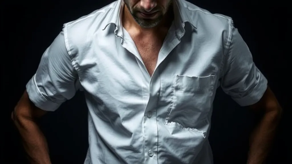 Dream symbol: torn shirt: symbolism: Emotional Strife or Instability