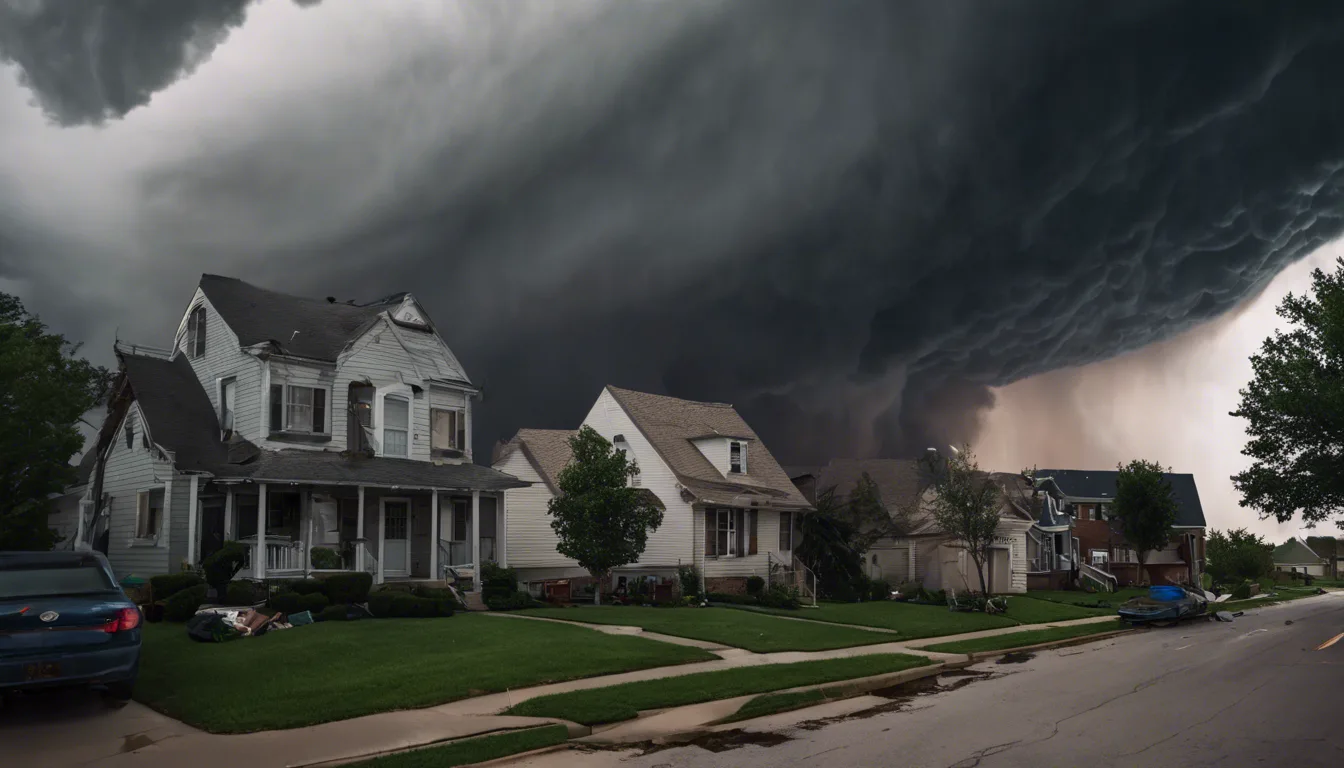 Dream symbol: tornado: scenarios: Dream of a tornado at night