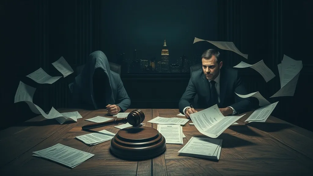 Dream symbol: transaction: scenarios: Dream about a Transaction with Legal Implications