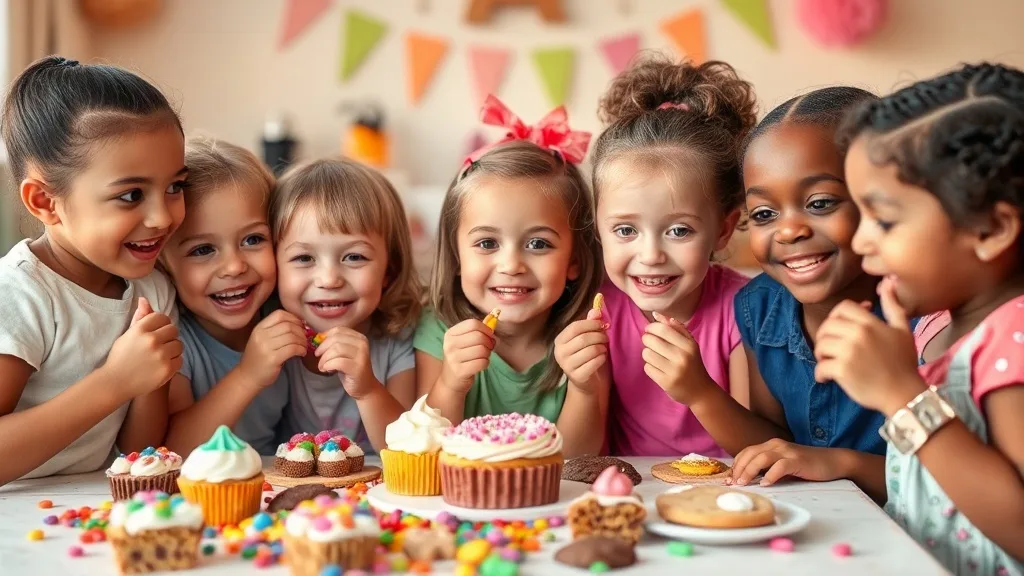 Dream symbol: treats for children: scenarios: Dream of Children Enjoying Treats