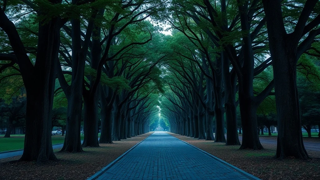 Dream symbol: tree-lined streets: symbolism: Change and Transformation