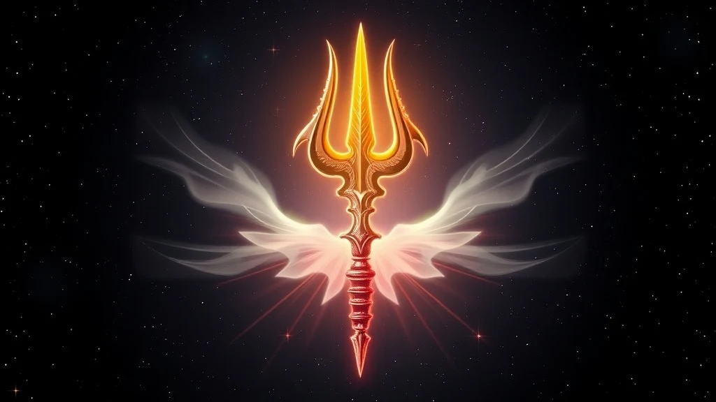 Dream symbol: trisul: symbolism: Emblem of Cosmic Order