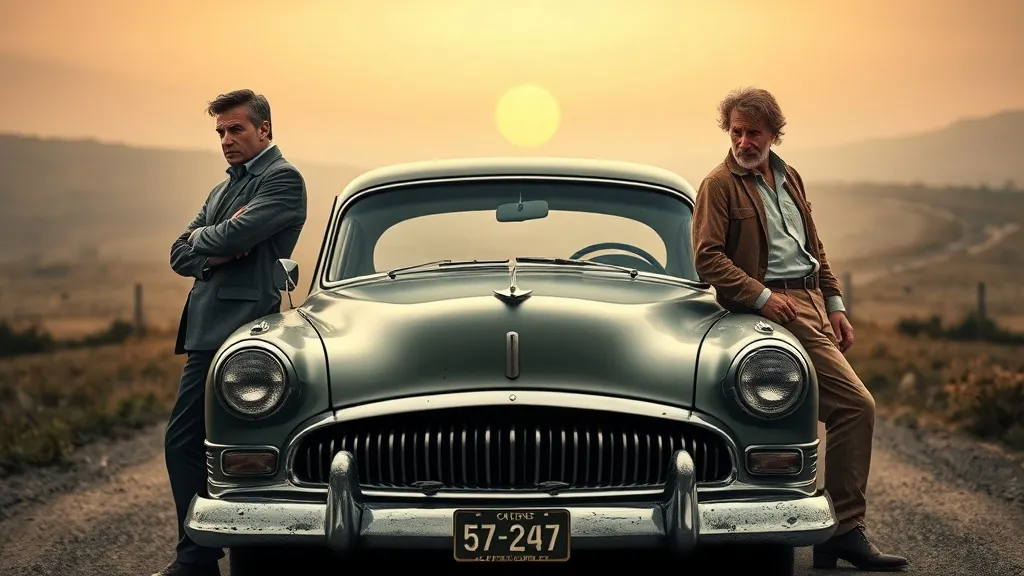 Dream symbol: two guys around car: symbolism: A Journey or Transition in Life