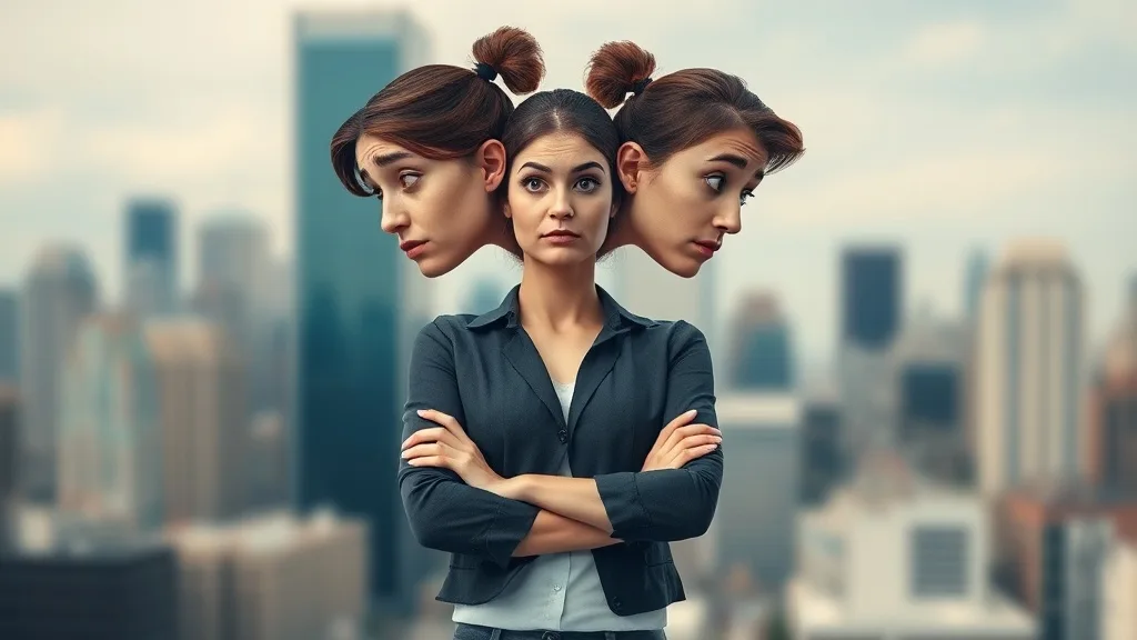 Dream symbol: two-headed lady: symbolism: Confusion and Indecision