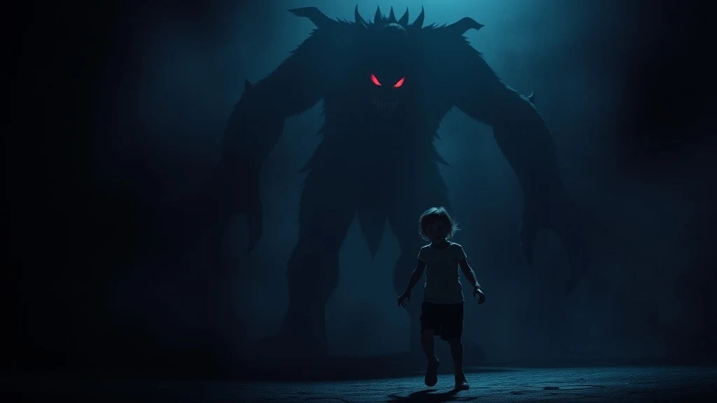 Dream symbol: walking towards me: scenarios: Dream of a Monster Walking Towards You