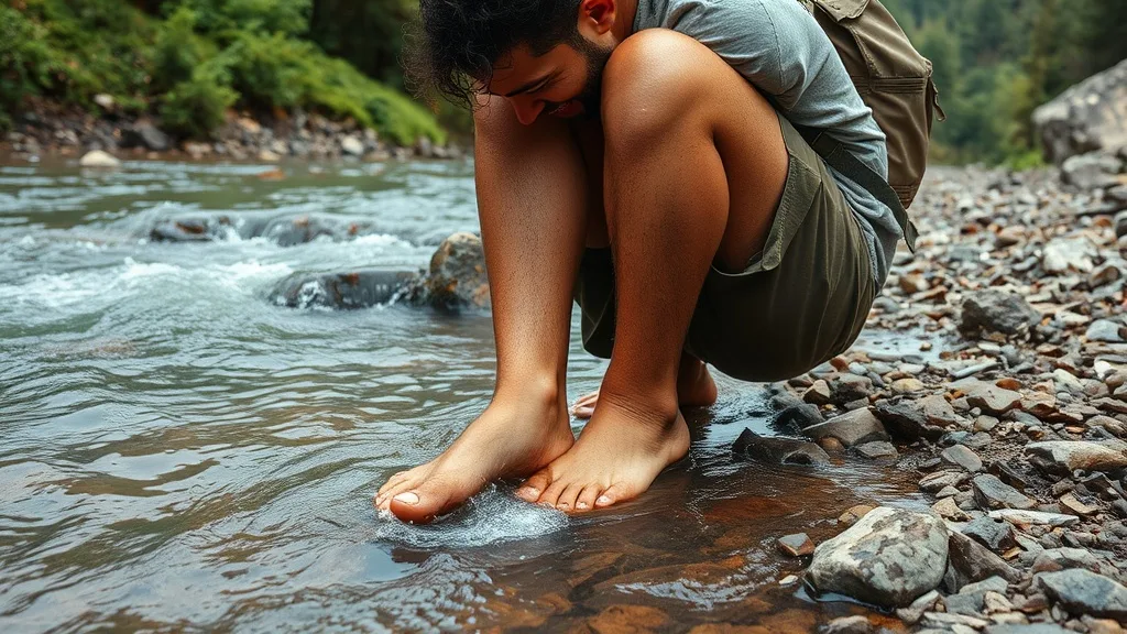 Dream symbol: washing legs: demographics: Travelers or Explorers