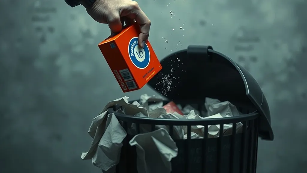 Dream symbol: washing powder: scenarios: Dream about  Throwing Away Washing Powder