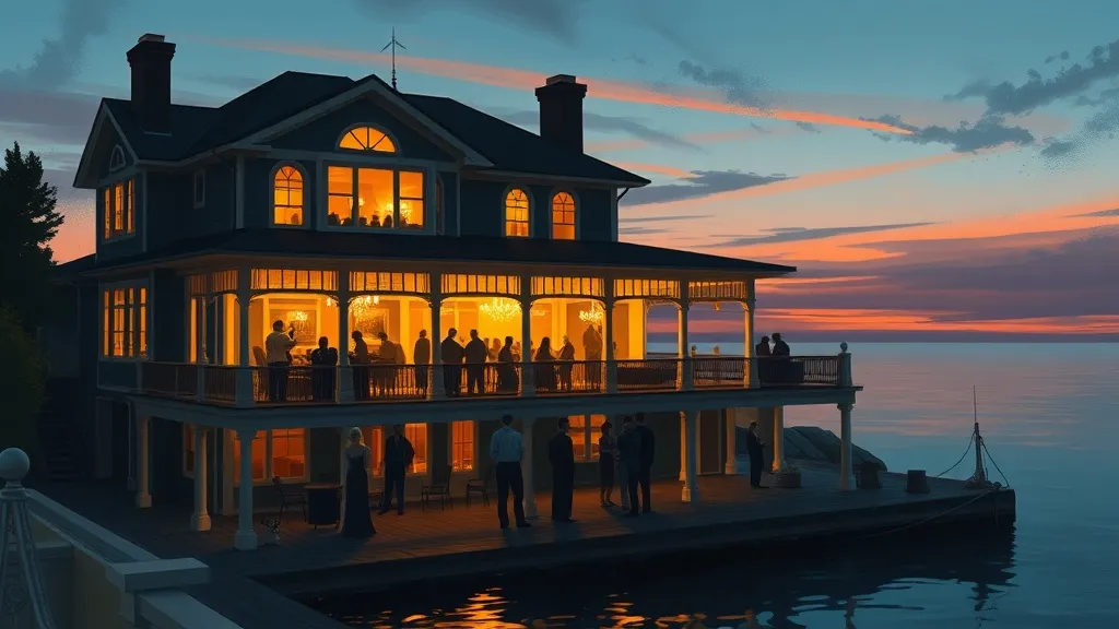Dream symbol: waterfront house: scenarios: Dream About a Waterfront House Party
