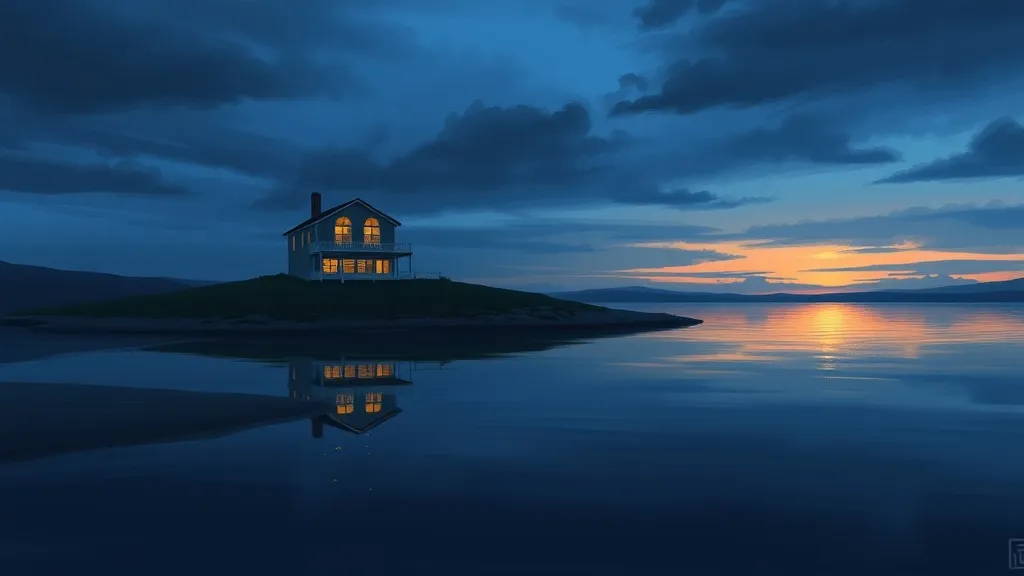 Dream symbol: waterfront house: symbolism: Reflection and Self-Discovery