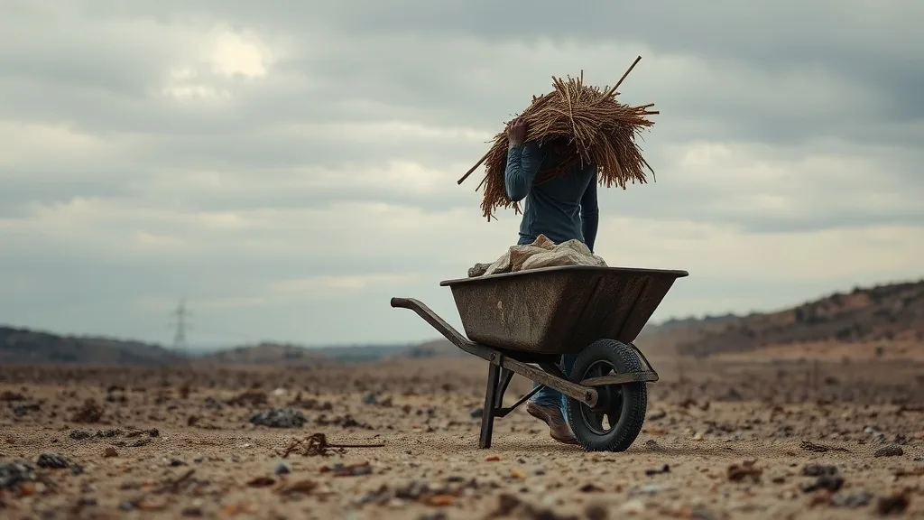 Dream symbol: wheelbarrow: symbolism: The Burden You Carry