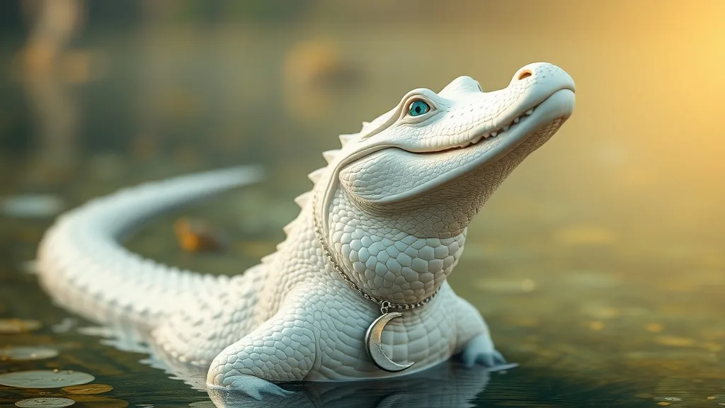 Dream symbol: white alligator: symbolism: Subconscious Messages and Intuition
