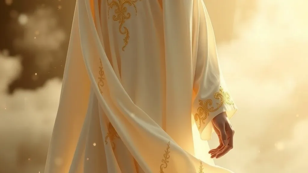 Dream symbol: white and gold attire: intro