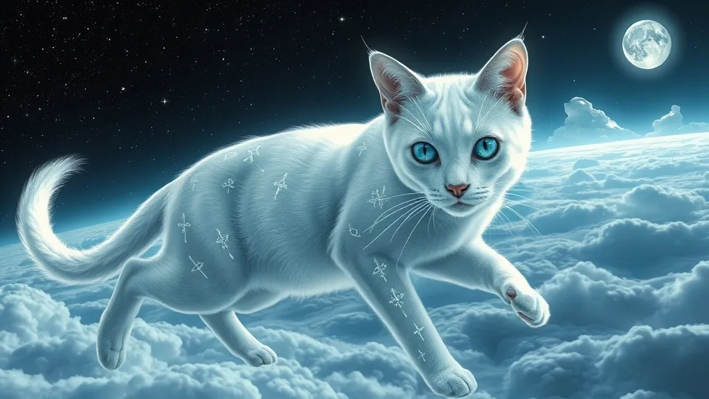 Dream symbol: white big cat: intro