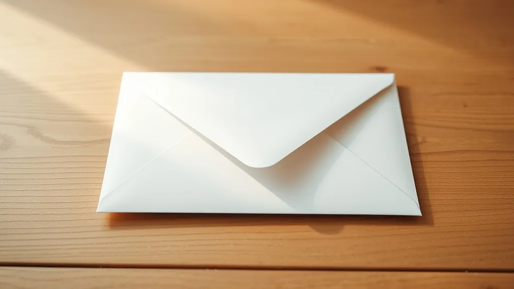 Dream symbol: white envelope: symbolism: Closure or Beginning