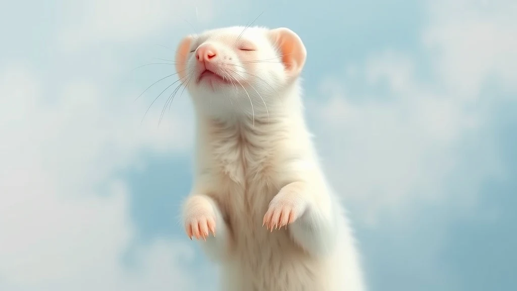 Dream symbol: white ferret: symbolism: Communication and Connection