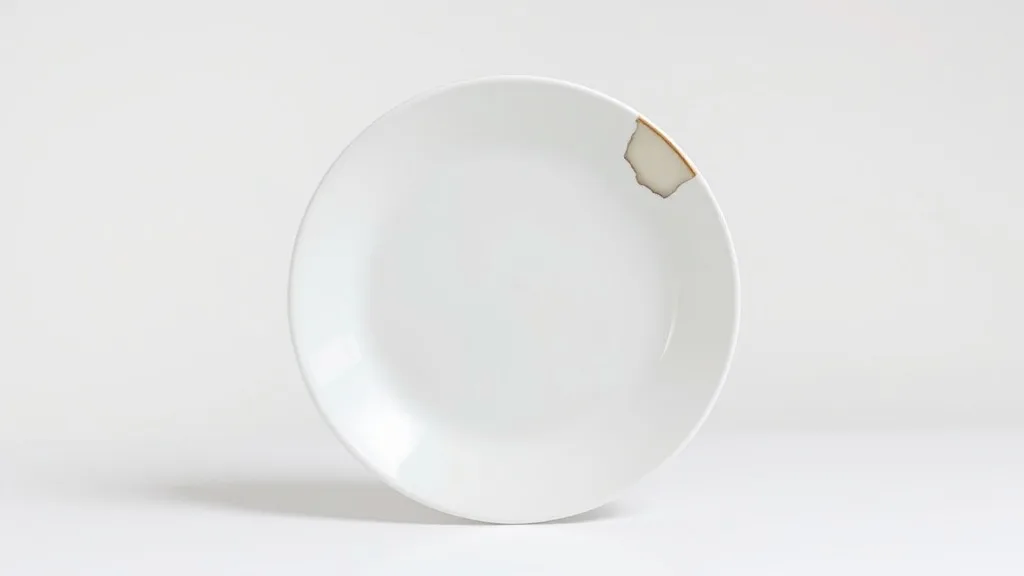 Dream symbol: white plates: scenarios: Dream of Chipped White Plates