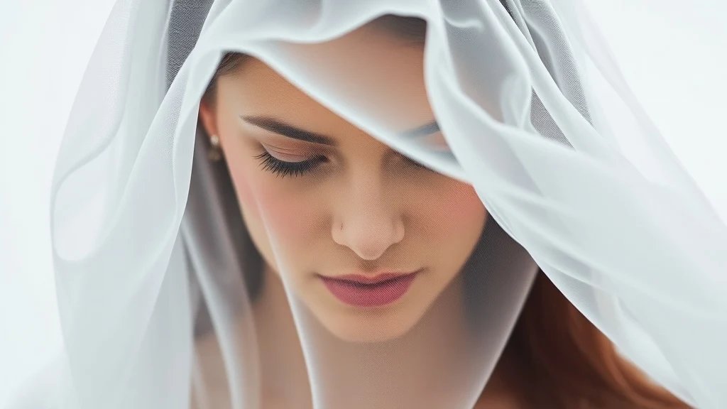Dream symbol: white veil: symbolism: Vulnerability and Fragility