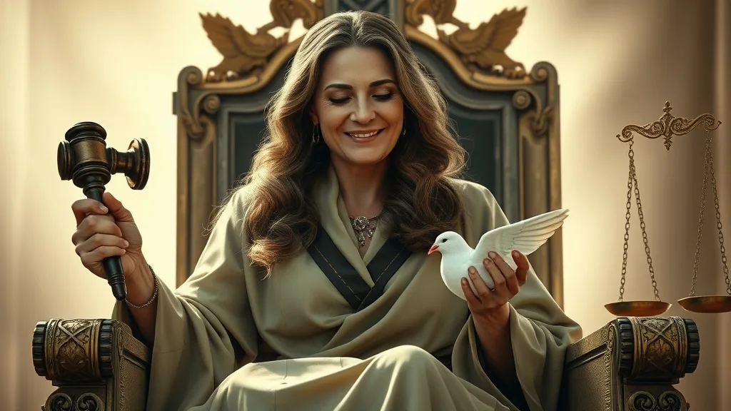 Dream symbol: woman judge: symbolism: Motherly Guidance and Protection