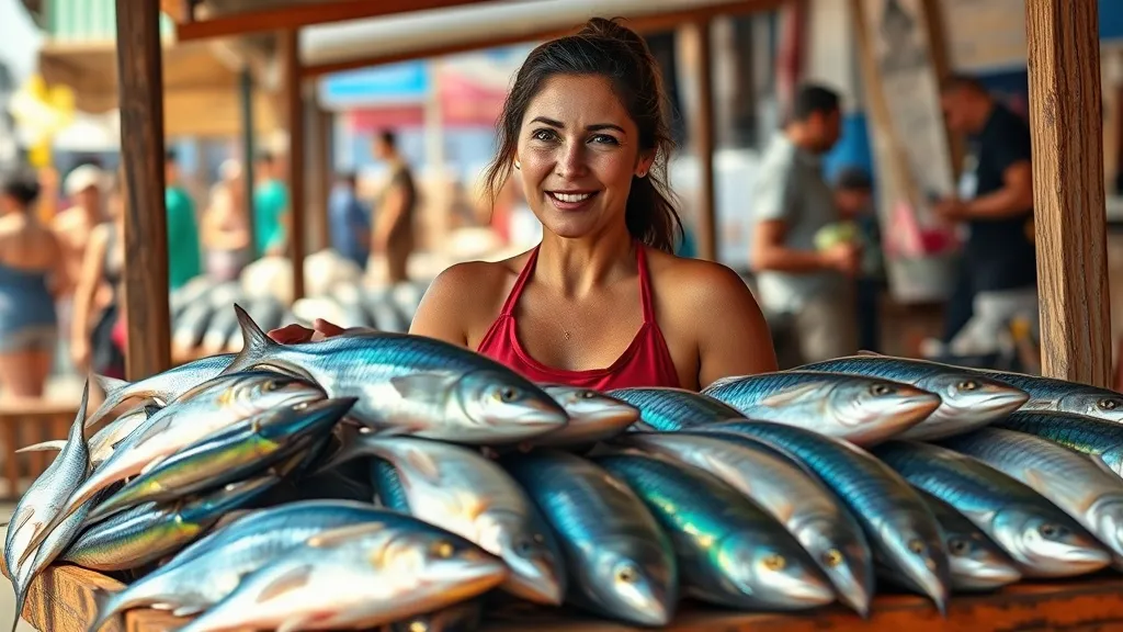 Dream symbol: woman selling dried fish: scenarios: Dreaming of a Woman Selling Fresh, Not Dried, Fish