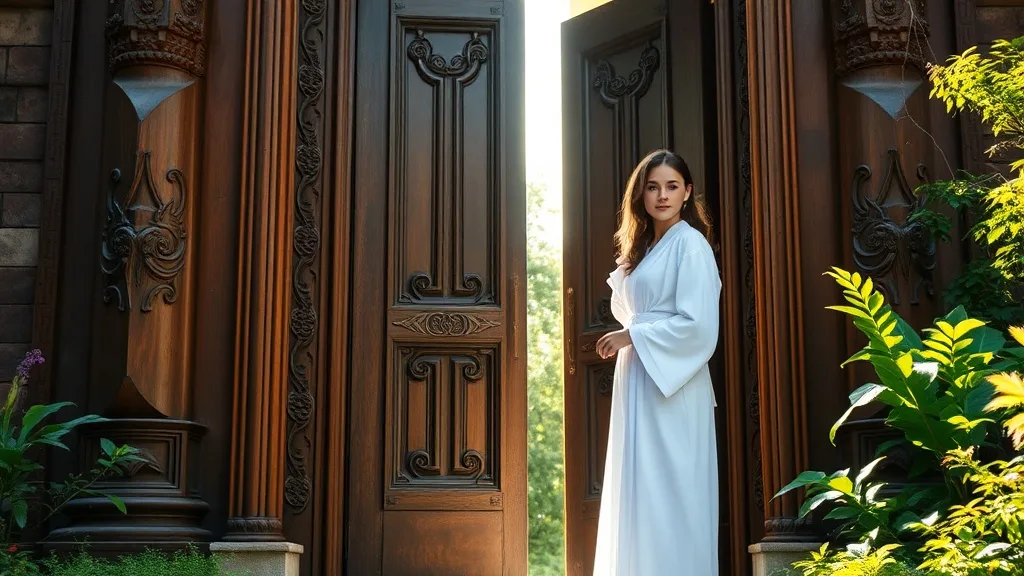 Dream symbol: wooden door: symbolism: Personal Growth and Transformation