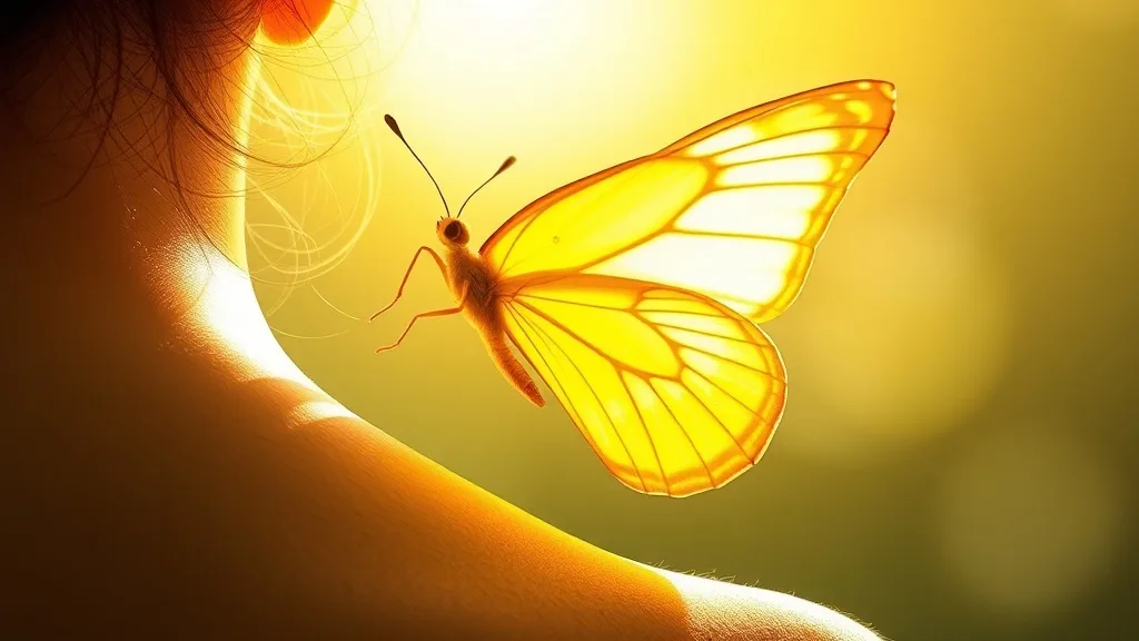 Dream symbol: yellow butterfly: scenarios: Dream of a Yellow Butterfly Landing on You