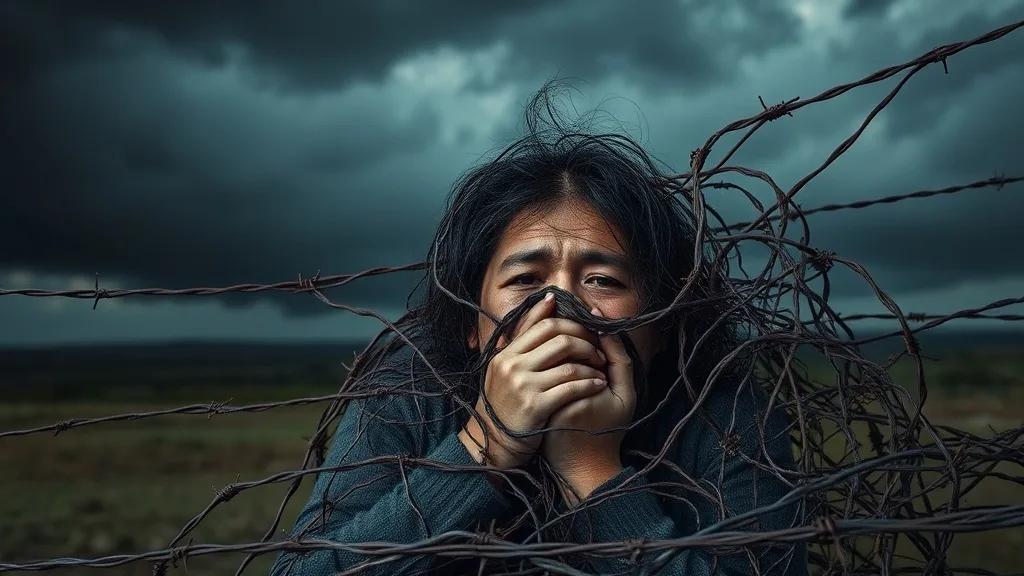 Dream symbol: barb wire: symbolism: Unresolved Issues and Emotional Trauma