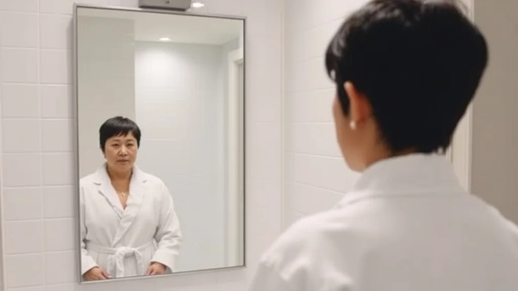 Dream symbol: bathroom mirror: scenarios: Dream of Seeing Yourself in a Bathroom Mirror