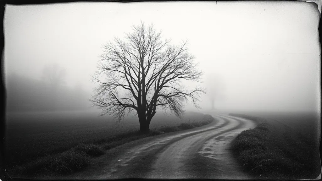Dream symbol: black-and-white photos: scenarios: Dream About Blurry Black and White Photos