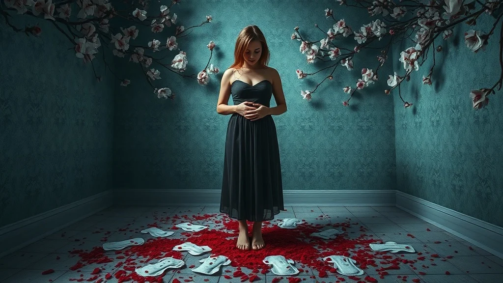 Dream symbol: bloody sanitary pads: scenarios: Dream of Finding Bloody Sanitary Pads