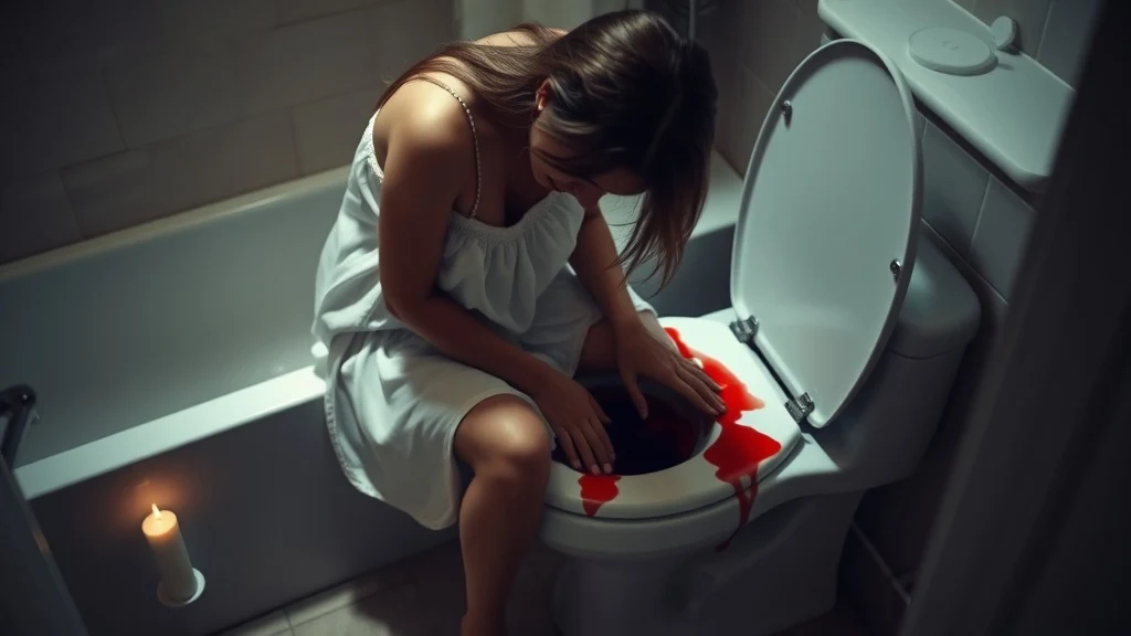 Dream symbol: bloody sanitary pads: symbolism: Shame and Guilt